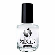 Seche Vite Dry Fast Top Coat Clear Nail Polish 0.5fl.oz