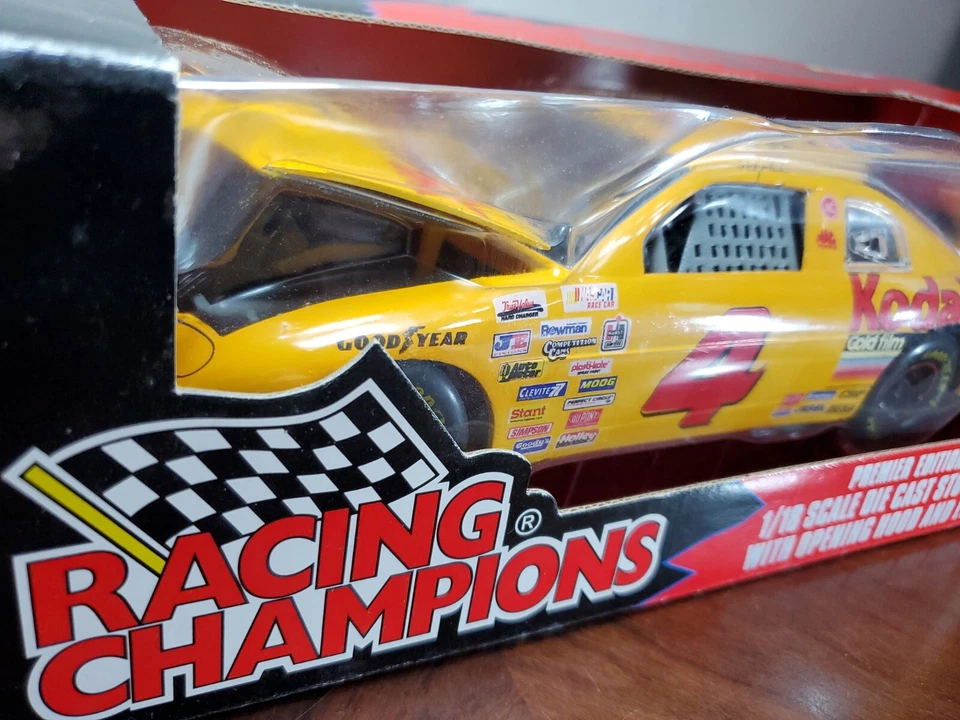 Racing Champions 1:18 1998 Diecast Car #4 Sterling Marlin Kodak Film Chevrolet - Image 3 of 4