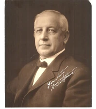 SIGNED Studio Portrait of California Governor WILLIAM STEPHENS circa 1917 Photo
