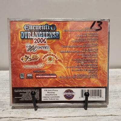 Encuentro Duranguense 2006 Various Spanish Artists Cd NEW SEALED