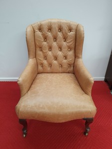 leather nursing chair