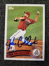 2011 Topps Update Josh Collmenter Signed Card #US103 Arizona Diamondbacks