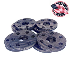 8 pcs Rhino, BushHog, Hardee, Land Pride Rotary Cutter Flex Coupler Rubber Disc 
