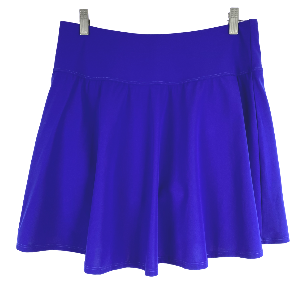 L.L. Bean Swim Skirt Women's Size 14 Cobalt Blue Nylon Blend NWT SS