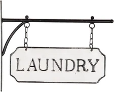 Foreside FWAD03983 Laundry Hanging Sign,Plaques & Signs