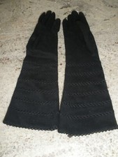 Crescenaoe Women's Black Driving Gloves 7