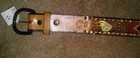 Leather Native American Belt 32" (Brand New w/ Tag!) * Cintos Imperial Mexico  — photo 3