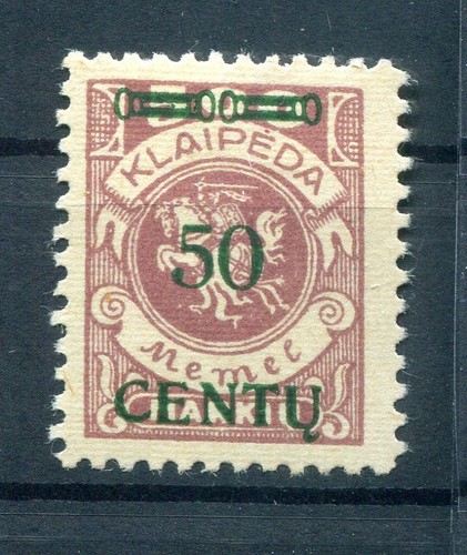 Memel 173AIV Immaculate * MH BPP 34EUR (y77558)