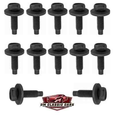 12 DOOR HINGE BOLTS 1950-70's -  FORD, MERCURY, CAR, TRUCK MUSTANG F100 COUGAR +