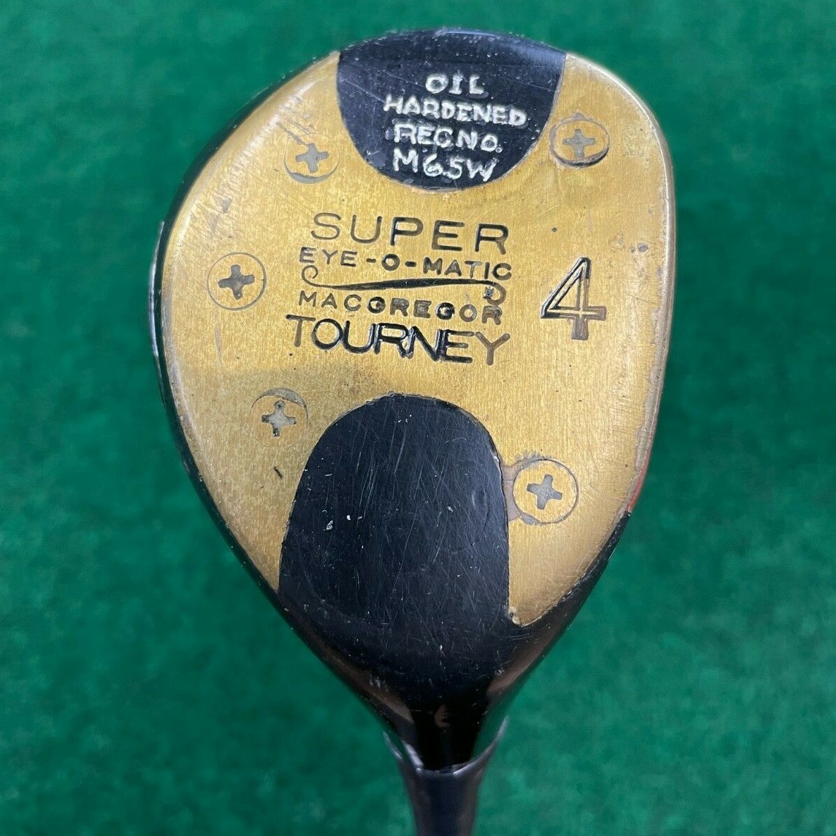 MacGregor Super Eye O Matic Tourney M65W refinished Persimmon 4