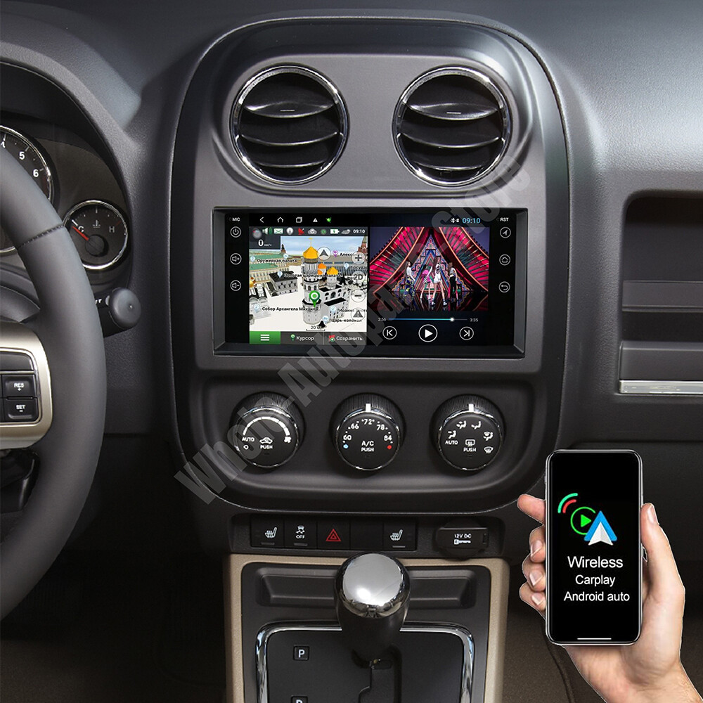Jeep Compass 専用 Androidナビ 本体(2009〜2015) For 2009-2016 Jeep Compass 7