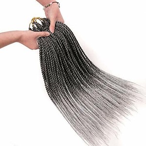 pepper salt grey hair braids twists twist passion inch roots packs 1b dark lot senegalese spring ombre gray crochet