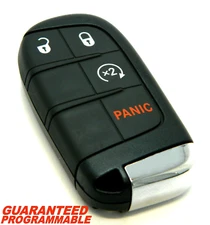 OEM 2017-2025 JEEP COMPASS 4 BUTTON REMOTE START SMART KEY FOB 68250337 68417821