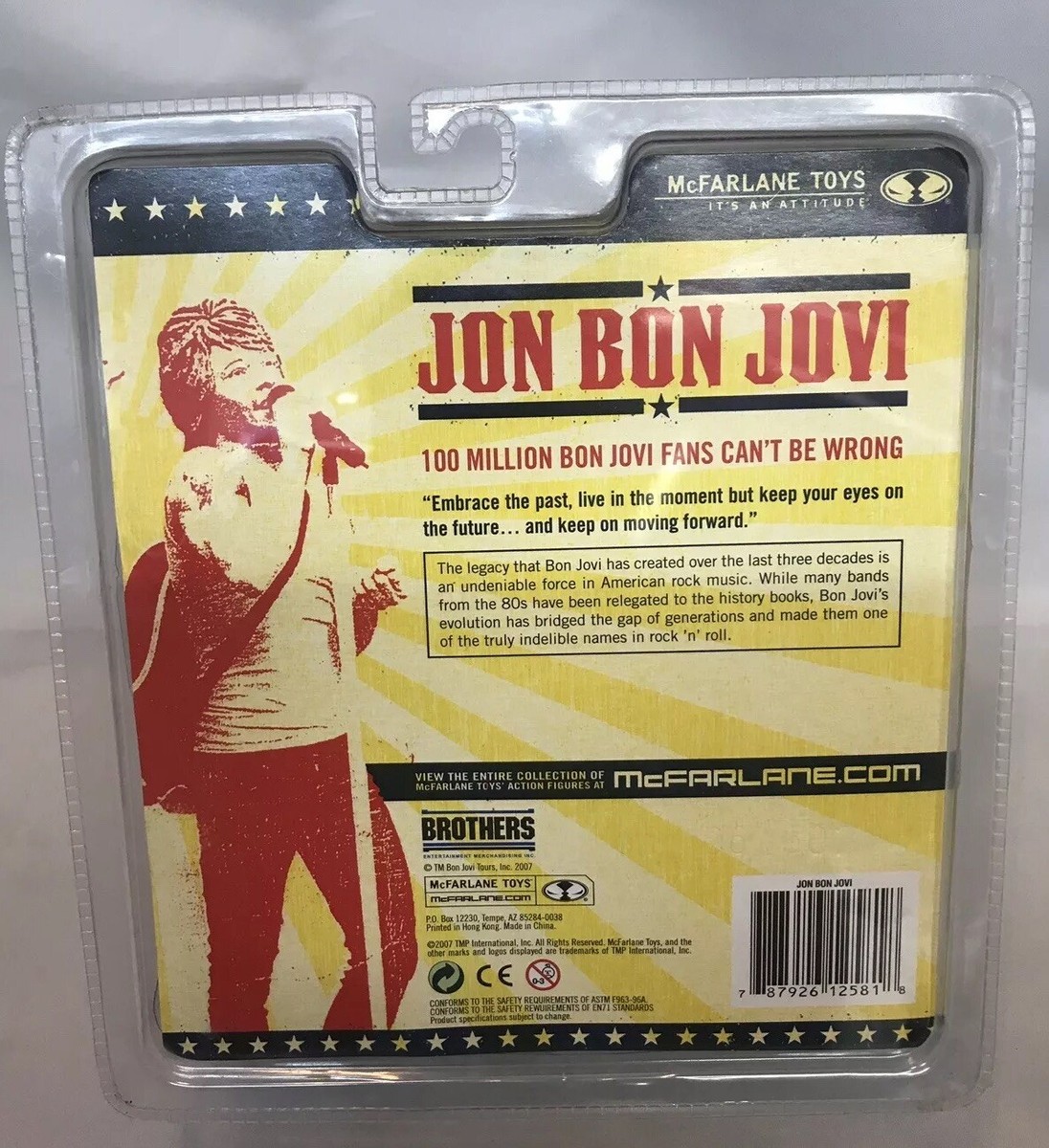 JON BON JOVI MCFARLANE COLLECTIBLE ACTION FIGURE STATUE | eBay