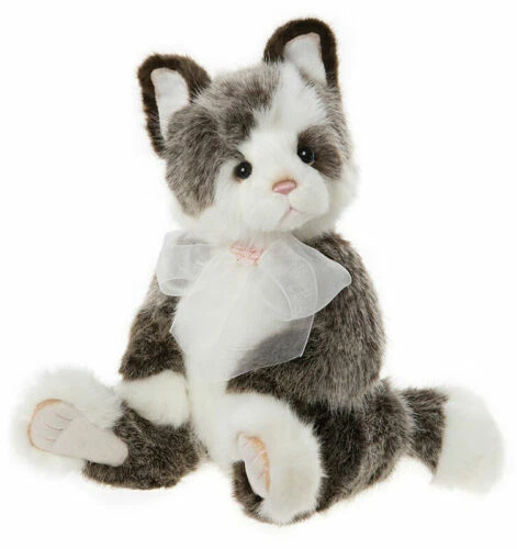 Peluches et doudous chats anciens pour bébé