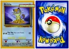 MEOWTH pokemon JUNGLE SET PAY DAY FLIP A COIN DRAW A CARD 50 HP MINT #56/64