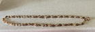 BEAUTIFUL VINTAGE SHIMMERING BROWNISH-GOLD DOUBLE STRAND BEADED NECKLACE — photo 7