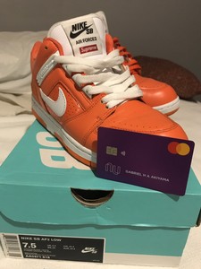 air force 2 supreme orange