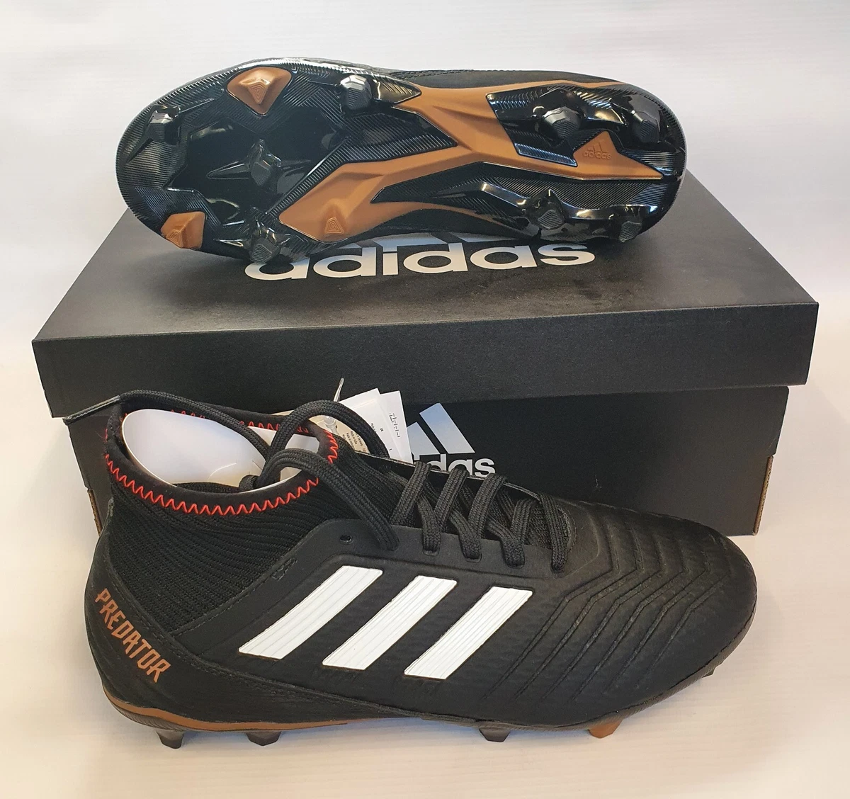 adidas predator football boots black