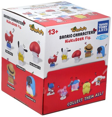 Twinchees Sanrio Characters Hide & Seek Fig  Minis Blind Box [24 Packs]