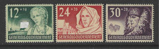 Generalgouvernement Briefmarken-Satz v. 1940 Mi.Nr. 56-58 postfrisch dickes Pap.
