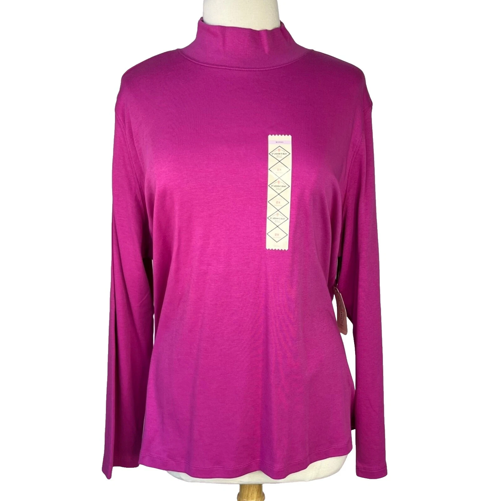 St. John's Bay Long Sleeve Tops for Women