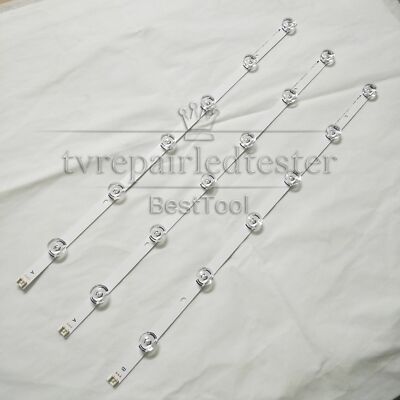 3pc LED Strip for LG 32'' LV320DUE 32LF5800 32LB5610 Innotek DRT 3.0 TV New