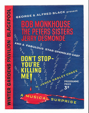 Winter Gardens Pavilion, Blackpool, 1960, Bob Monkhouse, Ruby Murray, 4 page pro