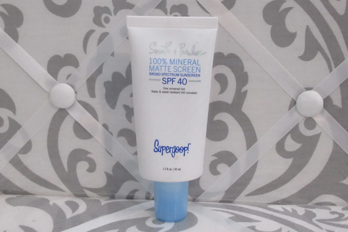 Supergoop 100 mineral matte sunscreen deals