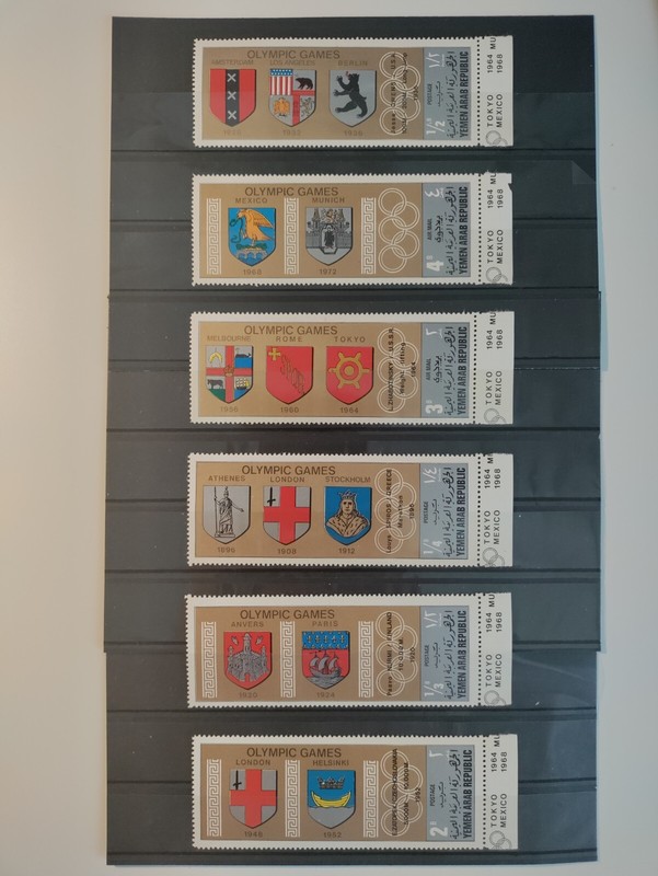 1964 Yemen Arab Republic(History of Olympics-Winners),MNH,OG