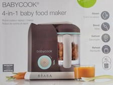 BEABA Babycook 4 in 1 Steam Cooker  Blender, 4.5 cups, Dishwasher Safe... NEW 