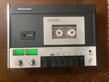 Vintage Panasonic Model RS-260US Stereo Cassette Tape Deck Player/Recorder Japan
