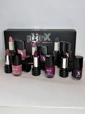 Kat Von D KVD Beauty / Formula X 3 Lipstick 3 Nail Polish Set HTF RARE