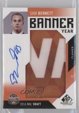 2016-17 SP Game Used Banner Year Draft 2014 Sam Bennett #BD14-SB Auto z3c