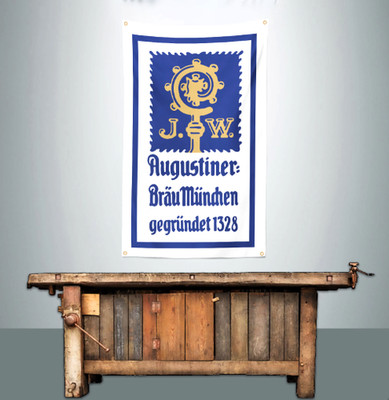 AUGUSTINER BRAU MUNCHEN 3' X 5' BANNER FLAG