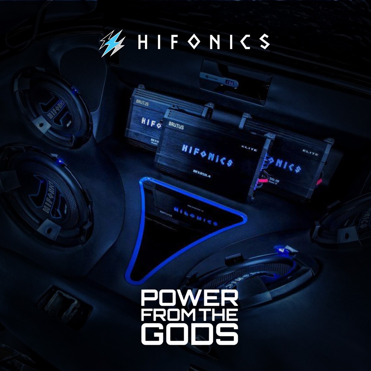 Hifonics Zeus 1800W Max Class D Monoblock Car Audio Amp & Bass
