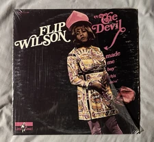 1969 Vinyl Record ~ Flip Wilson “The Devil Made Me Buy This Dress” 