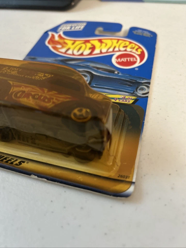 Hot Wheels #28 Circus on Wheels Series 2000 4/4 entrega láctea púrpura con oro 5 velocidades Foto 2 de 4