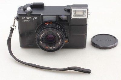 Meter Works [Near MINT w/ Strap Cap] Mamiya 135EF Point & Shoot 35mm Film Camera