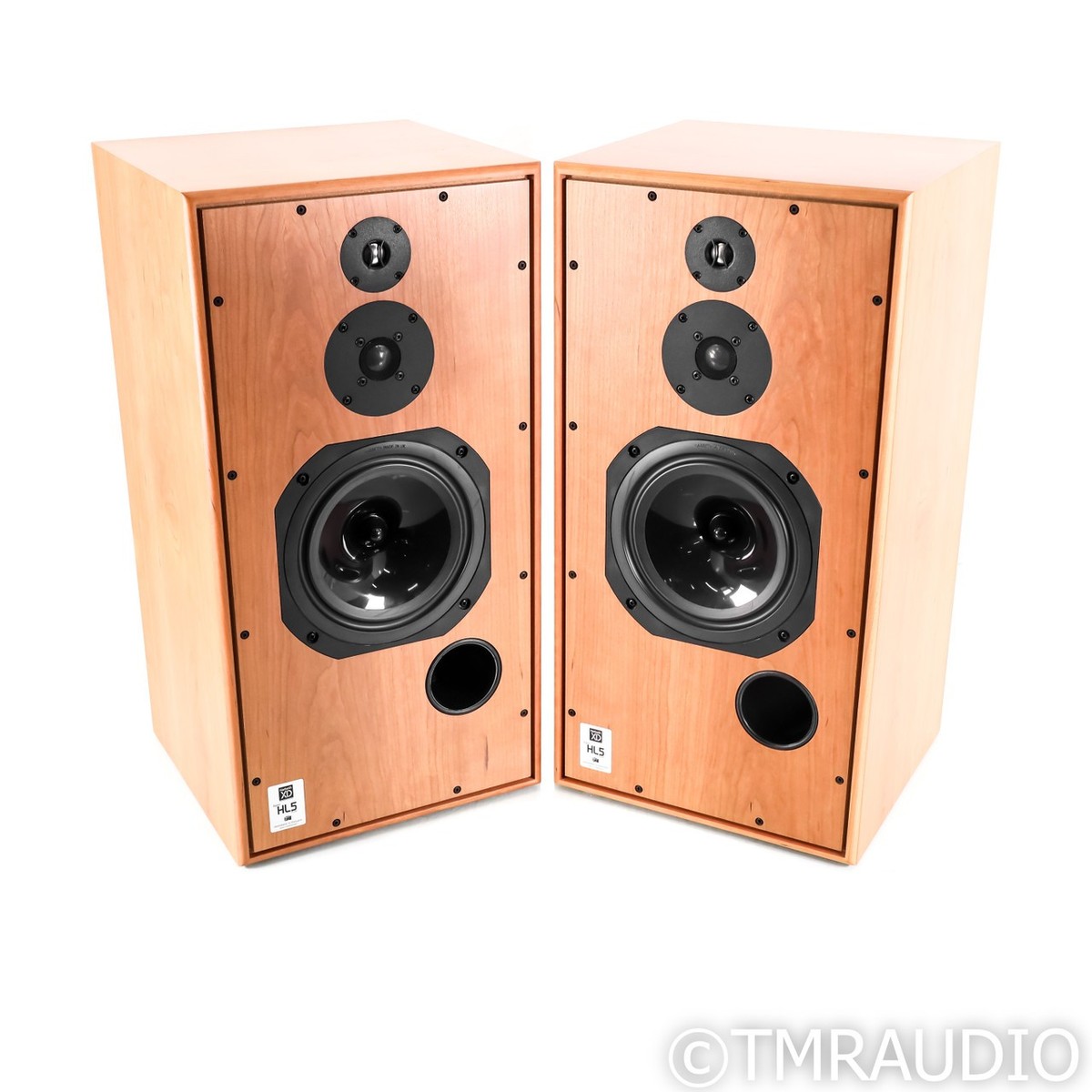 Harbeth Super HL5+ XD Bookshelf Speakers; Cherry Pair