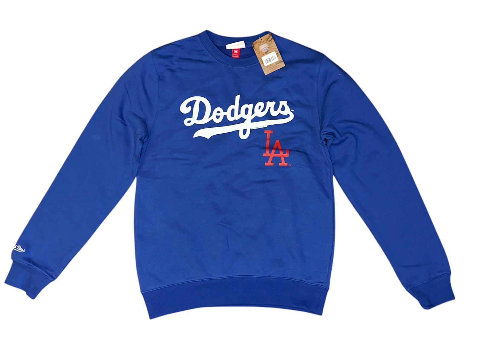 Men's Los Angeles Dodgers Mitchell & Ness MLB Crewneck Sweatshirt NWT