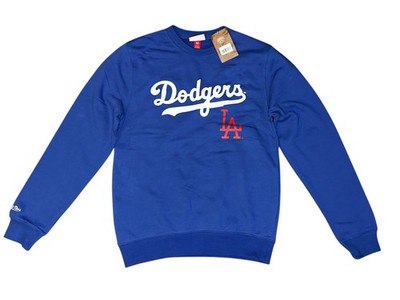 Men's Los Angeles Dodgers Mitchell & Ness MLB Crewneck Sweatshirt NWT