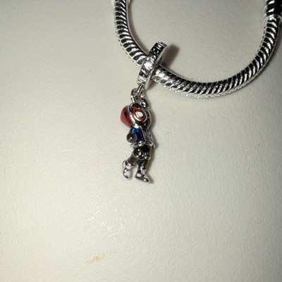 PANDORA Avengers Bracelet 19  with Spider-Man Miles Morales Dangle Marvel Charm 