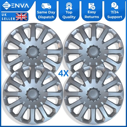 4X Cache moyeu garniture de roue 15" pour Ford B-Max Fiesta MK7 2002-2025 1537427 8V211130JB - Photo 1/10