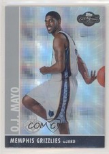 2008-09 Topps Co-Signers Rookie Silver Hyper 19/25 OJ Mayo #103 7y2
