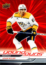 2025-26 Upper Deck Outburst Red #720 Adam Wilsby YG /25 SSP