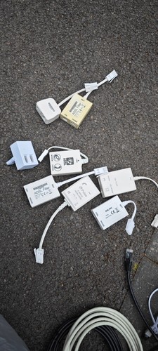 ** JOB LOT ** 64x MIXED Length/Type RJ-45 Cables cat 5e ADSL filter **JOB LOT* - Afbeelding 5 van 5
