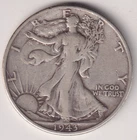 1943 S WALKING LIBERTY HALF DOLLAR 90% SILVER SAN FRANCISCO .50¢ UNITED STATES