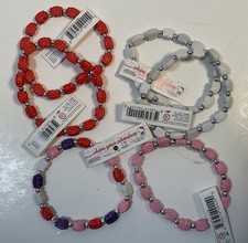 NWT Lot of 6 Hello Kitty TRRTLZ Friendship Bracelets Various Colors