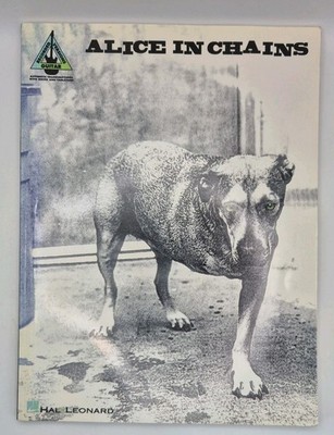 Alice in Chains selbstbetiteltes Album Stativ Gitarre Tabulatur Buch Liederbuch
